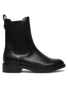 Ботильоны на плоской подошве Tamaris, черный