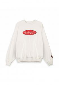 Толстовка Grimey SUDADERA THE SHELTER WE BURN SO SWEET, Off White/White