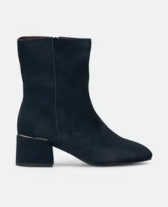 Женские ботильоны на каблуке с застежкой-молнией Alma en Pena, темно-синий