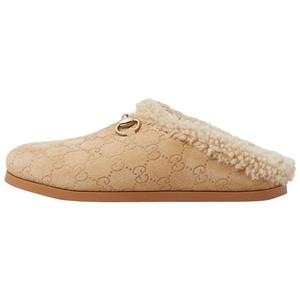GUCCI Закрытые тапочки женские бежевые