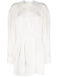 IRO платье мини с кружевом, белый