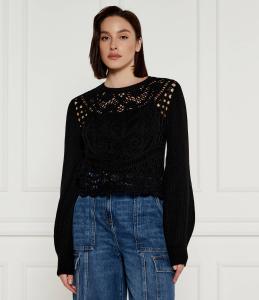 Свитер TWINSET Regular Fit, черный