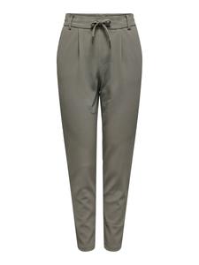 Зауженные брюки со складками спереди ONLY ONLPoptrash-Sally, серый