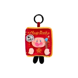 Креативный дофаминовый аксессуар разноцветный сопровождающий и успокаивающий милый плюшевый кулон 9cm height PUDOWRABBIT