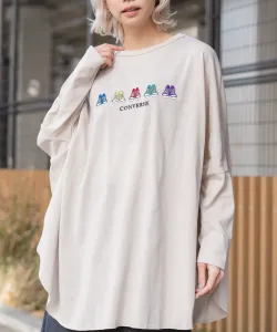 CONVERSE/(W) Пончо-туника Футболка Converse