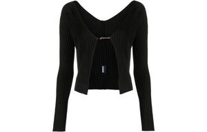 Женские кардиган Jacquemus, черный