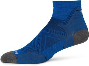 Носки Smartwool Run Zero Cushion Ankle, цвет Laguna Blue/Deep Navy