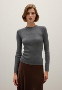 Джемпер PIOMBO FITTED, Grey Marl/Grey