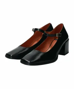 Туфли-лодочки с квадратным носком и одним ремешком Angel Alarcon, цвет Bl