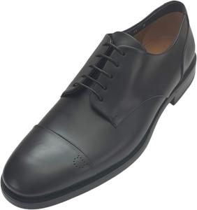 Мужские классические туфли Salvatore Ferragamo Gavino (D/Medium) с черным носком из кожи, дерби оксфорд, формальные и повседневные