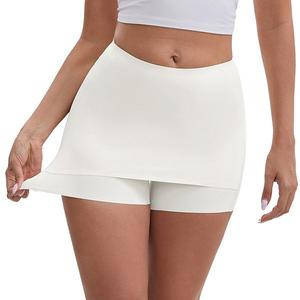 Женские антинатирающие шорты под платье с эффектом подтяжки бедер и живота, mid rise, slim, no show Inspire Chic, White
