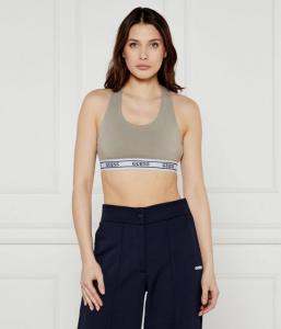 Футболка синего цвета Slim fit Guess Active, желтый