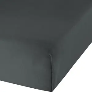 Простыня Deggendorf темно-серая 150x250 см Erwin Müller