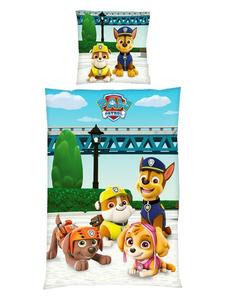 Комплект постельного белья из перкаля 135x200 см, Щенячий патруль, разноцветный Herding, 135x200 см