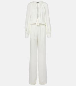 Комбинезон из креп-кади Tom Ford, кремовый