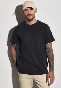 В университетской базовой футболке Street One Men, Schwarz