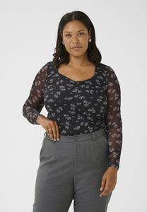 Блуза CAUTUMNA Kaffe Curve, черный