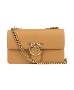 Мне очень нравится простая сумка через плечо. Pinko, коричневый