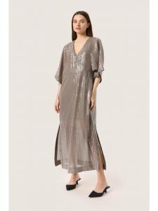 Платье SLNanina, прямого кроя, цвета Morel Soaked in Luxury