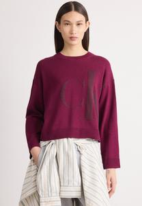 Джемпер Calvin Klein Jeans LONG SLEEVE , Berry Glaze/Bordeaux