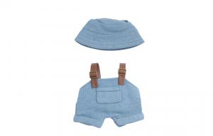 Совместимо с одеждой для кукол Labubu GUYI, синий