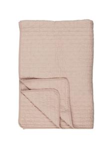 Хлопковое одеяло с вышивкой крестиком розового цвета IB Laursen