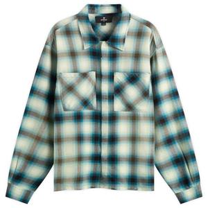 Выгоревшая на солнце фланелевая рубашка Represent, Cloud