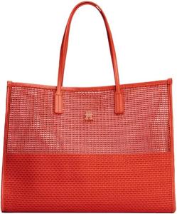 Женская летняя плетеная сумка-тоут Tommy Hilfiger, Rustic Clay