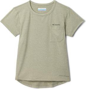 Футболка Columbia Girls Tech Trail с коротким рукавом, Safari Heather