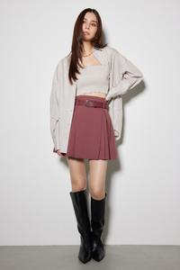 Шорты с плиссировкой и поясом Rienda, цвет D/Pnk3