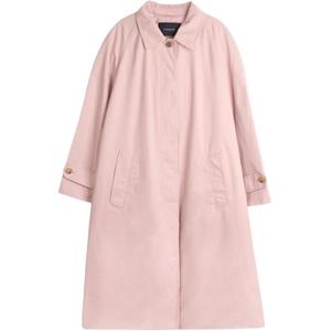 COACH Тренч для женщин с розовым лацканом Moderate