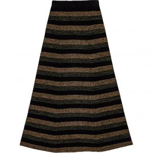 GANNI Вязаная длинная юбка женская multicolor