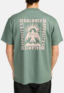 Футболка RVCA Print T-shirt, Gnb/Green