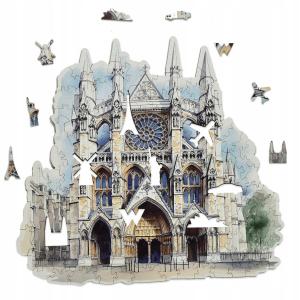 Вестминстерский деревянный пазл 160 деталей Сложный пазл L Wood You Do