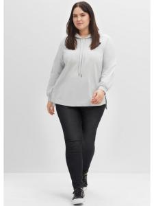 Джинсы sheego, черный деним