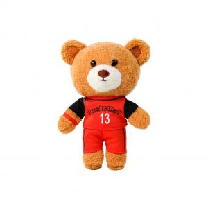 Медведь Джерси, плюшевый кулон баскетбольная кукла медведь обнимашка звезда джерси высота 13см X3COMMUNE, No.13 Jersey 30Cm