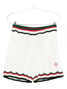 Шорты с полосками Casablanca, белый