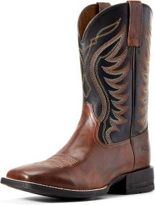 Мужские вестерн-сапоги Ariat Amos, черный/коричневый