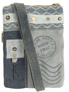 Сумка через плечо Sunsa, серый