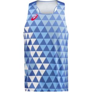 ASICS Мужской синий топ