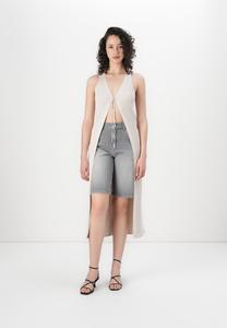 Кардиган ONLMEDDI TIE MAXI VEST ONLY, бежевый