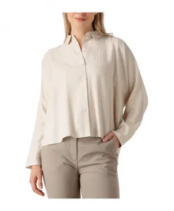 Элегантная блузка бежевого и розового цвета Knit-Ted, бежевый