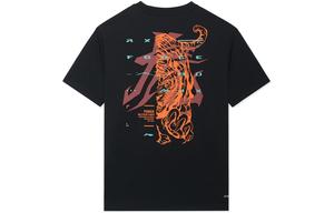 Футболка серии Badminton для мужчин, черная Lining, черный