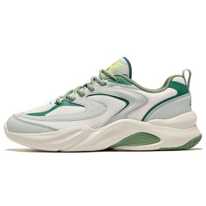 Erke Нескользящие износостойкие низкие повседневные туфли мужские микрокристаллические белые светло-серо-зеленые