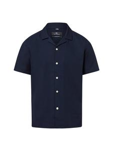Рубашка с короткими рукавами темно-синего цвета Nils Sundström