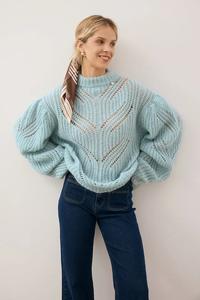 Свитер Wool ROSSO Bizuu, синий