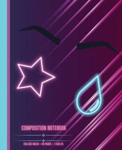 Composition Notebook Anime Face: College Ruled, 110 pages, 7.5 x 9.25” | Writing Journal for School, Work or Personal use | For Anime Fans! (Independently published)