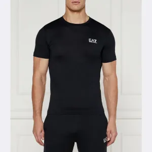 Футболка стандартного кроя Ea7, синий