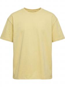 TEESHOPPEN Футболка в светло-желтом цвете