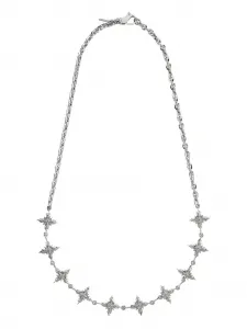 Цепочка-колье Stella Ventis с украшениями в виде звезд Emanuele Bicocchi, серебристый